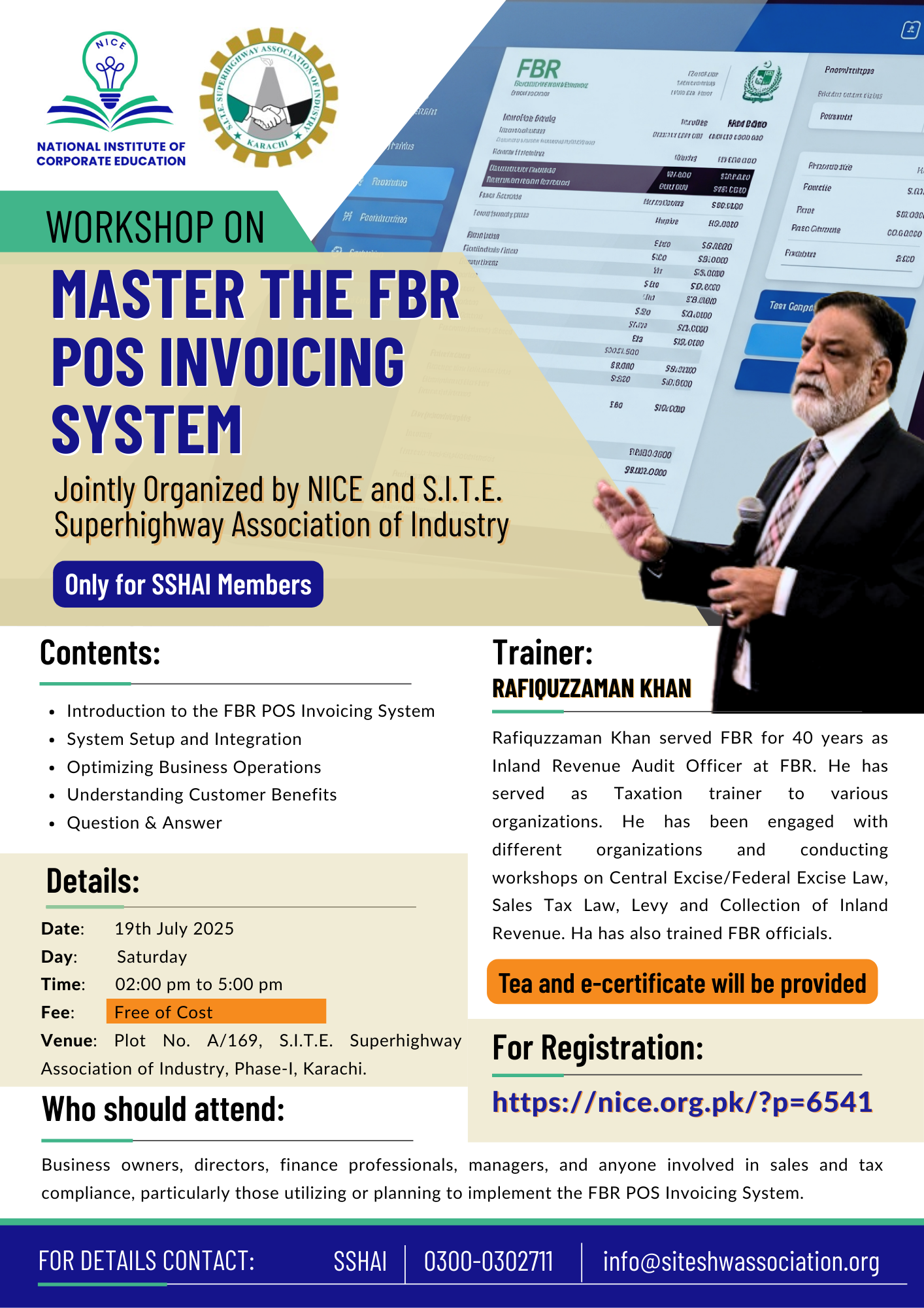 MASTER THE FBR POS INVOICING SYSTEM